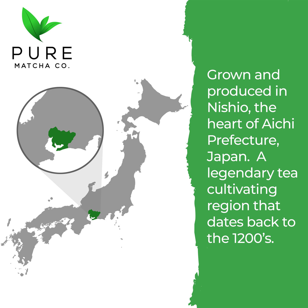 Pure Matcha Co energizing cup supports focused, calm alertness