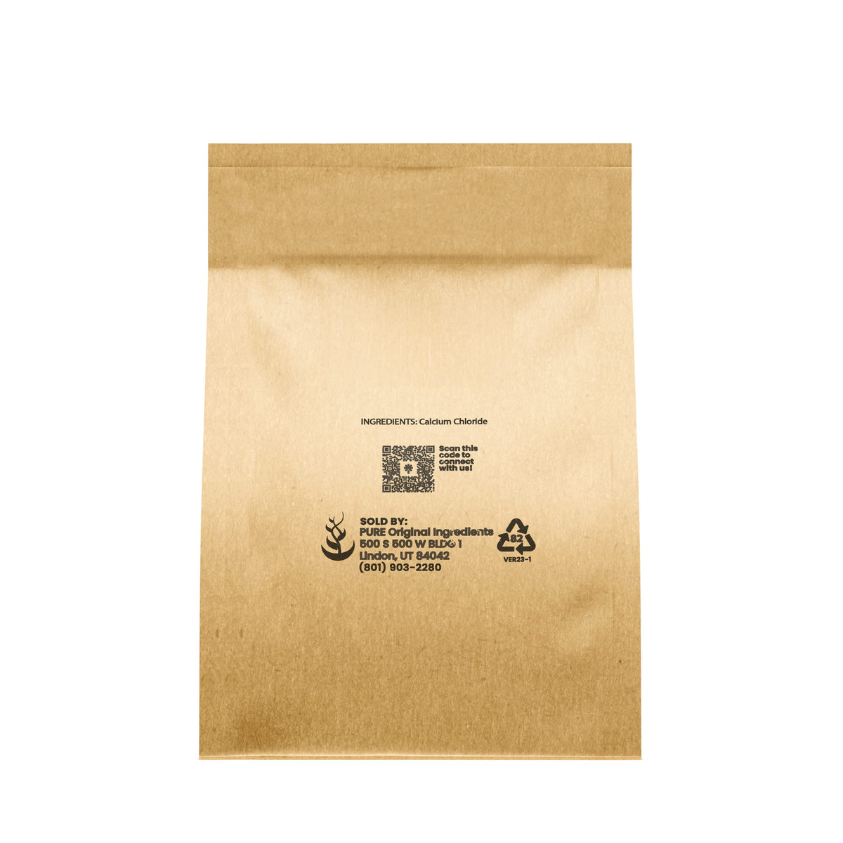 Pure Original Ingredients calcium chloride for wine making in a clean setup, supporting process efficiency.