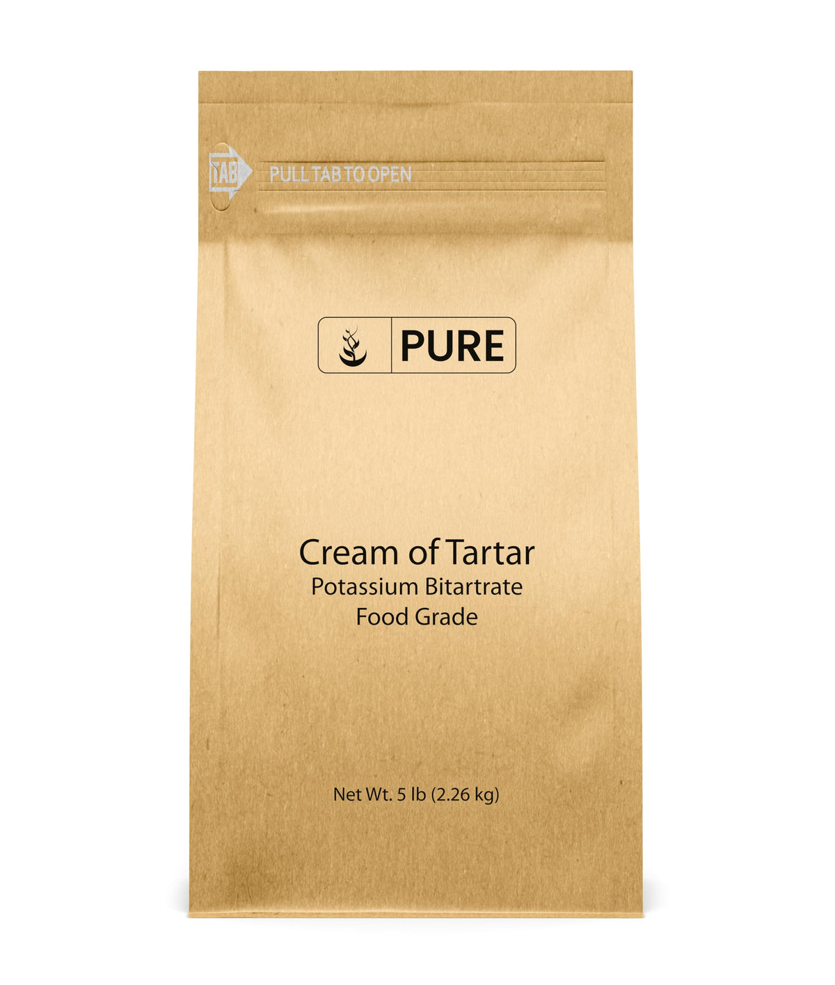 Pure Original Ingredients Cream of Tartar in bulk bag for reliable baking and cleaning results.