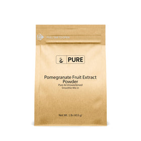 Pure Original Ingredients Pomegranate powder jar, ideal for smoothies and bowls.