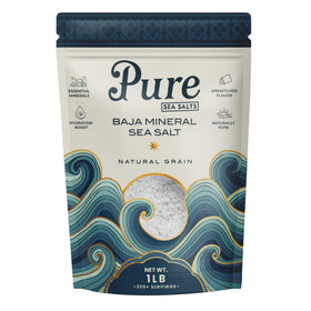 Pure Sea Salts Baja Sea Salt coarse crystals ideal for flavorful cooking.