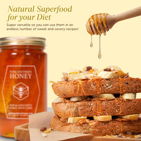 Pure Southern Honey USA-made label on jar signaling family-owned craftsmanship