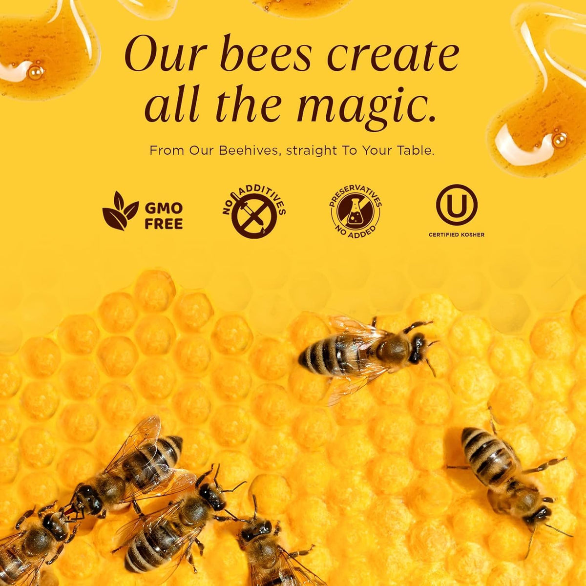 Pure Southern Honey honeycomb on cheese board highlights gourmet pairing.