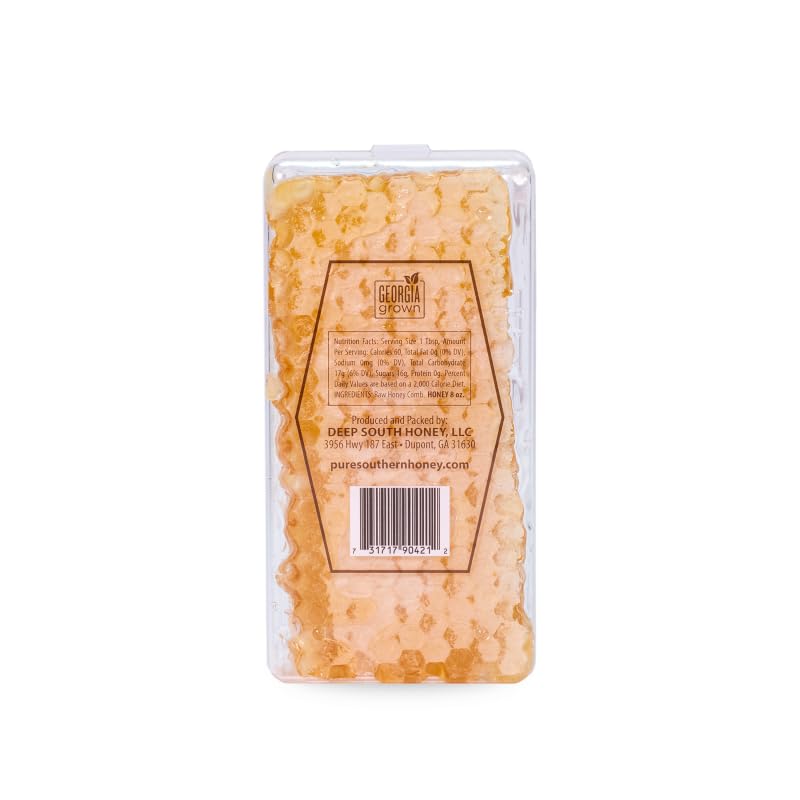 Pure Southern Honey made in USA packaging emphasizes local family craftsmanship.