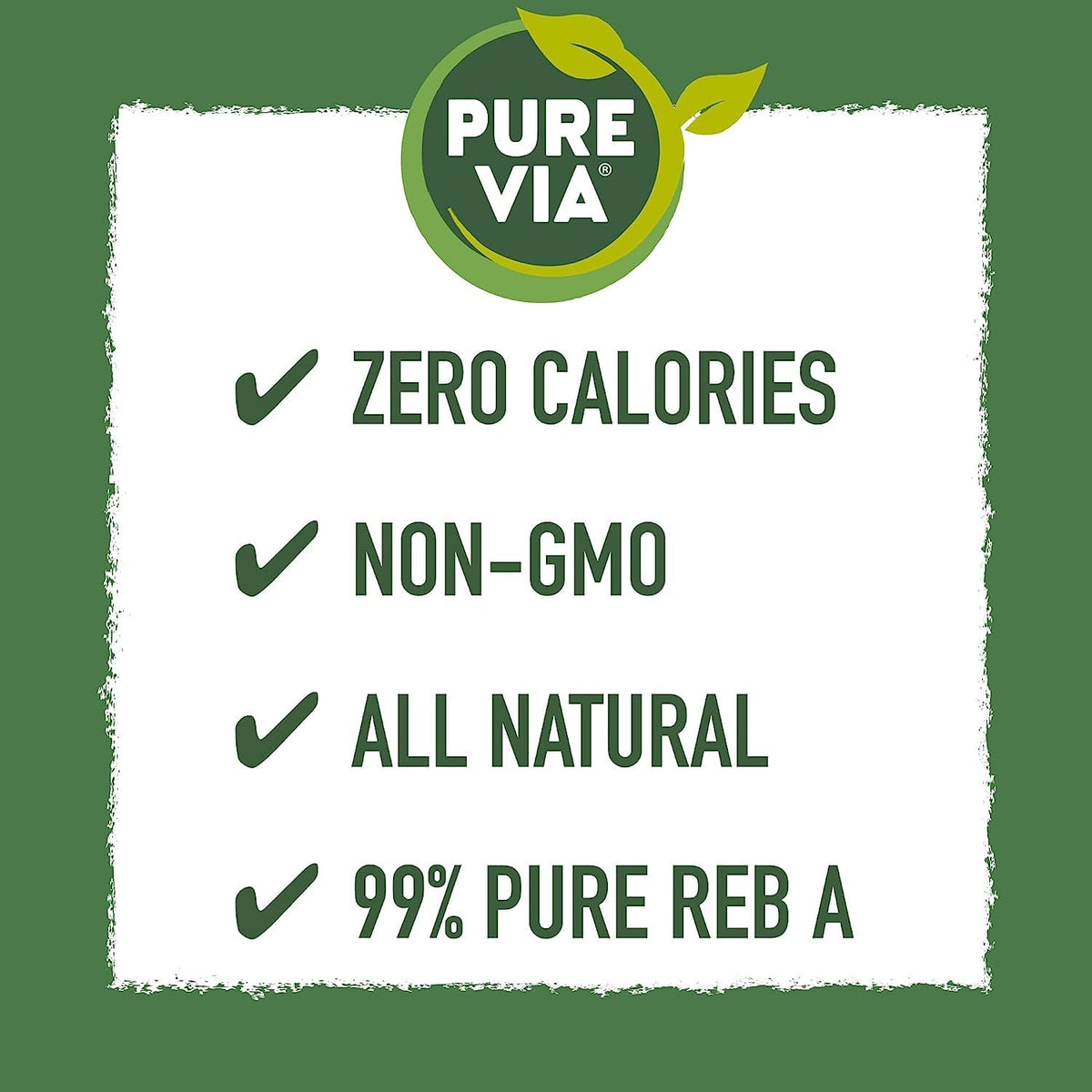 Pure Via kitchen setup with stevia sweetener ready to flavor beverages and foods.