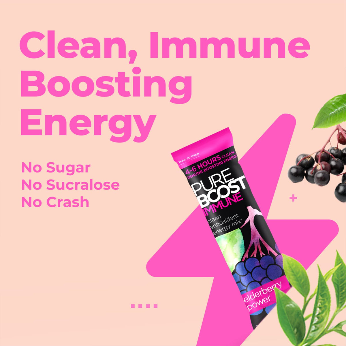 Dissolving powder in water creating a refreshing energy boost with vitamins