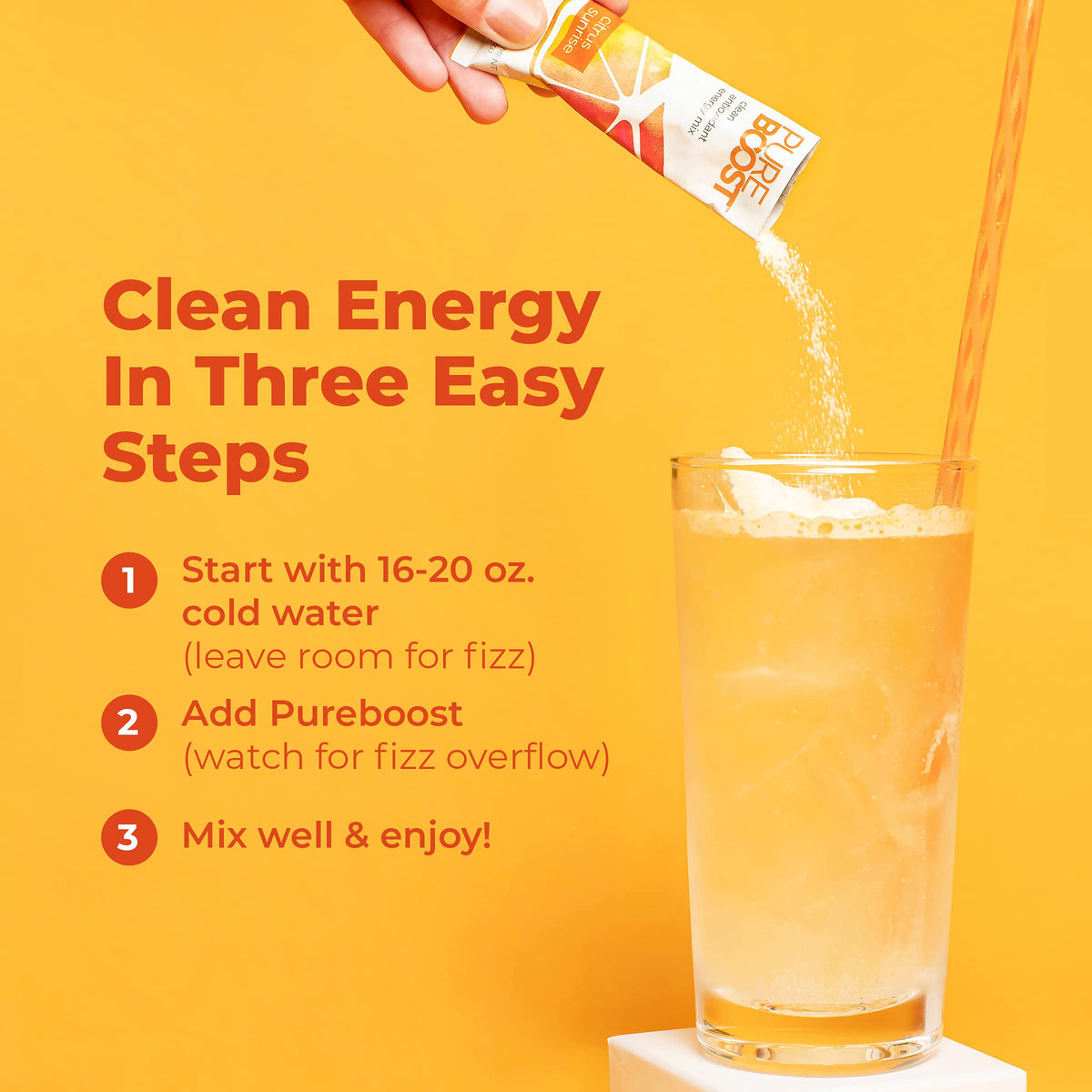 Gym bag moment with sachets for quick energy before workouts.