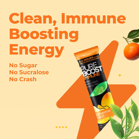 Pureboost Vitamin C 1200mg packet highlighting strong vitamin boost for immune support