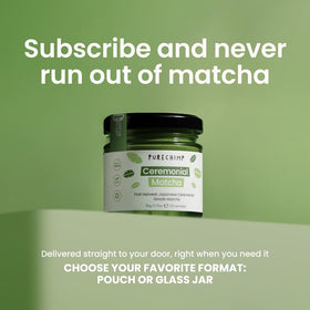 Matcha powder ready for smoothies and breakfast bowls with bright flavor.