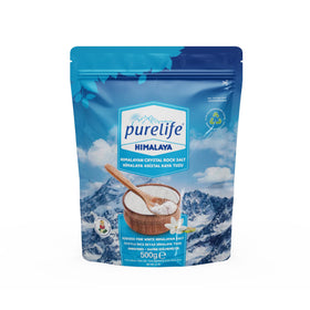 Purelife Himalayan Salt White Fine bag for everyday seasoning with pure mineral flavor