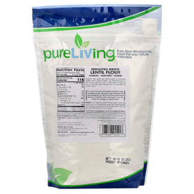 Pure Living Sprouted Lentil Flour in baking ideas, boosts protein and fiber
