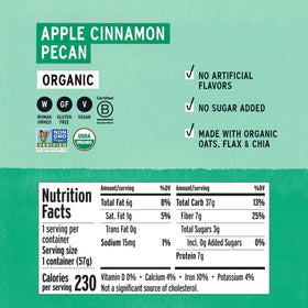 Purely Elizabeth 7g fiber per serving highlighted on the cup.