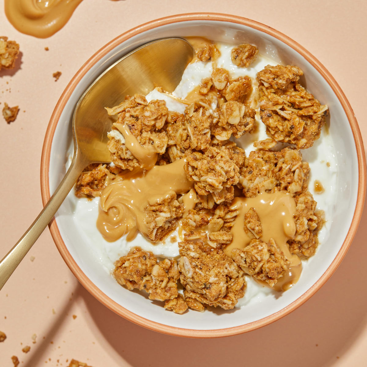 Organic oats and coconut flour add wholesome texture.