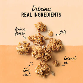 Purely Elizabeth gluten-free vegan non-GMO label highlights clean ingredient choices