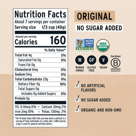 Serving ideas with fruit, nuts and seeds to boost flavor and fiber