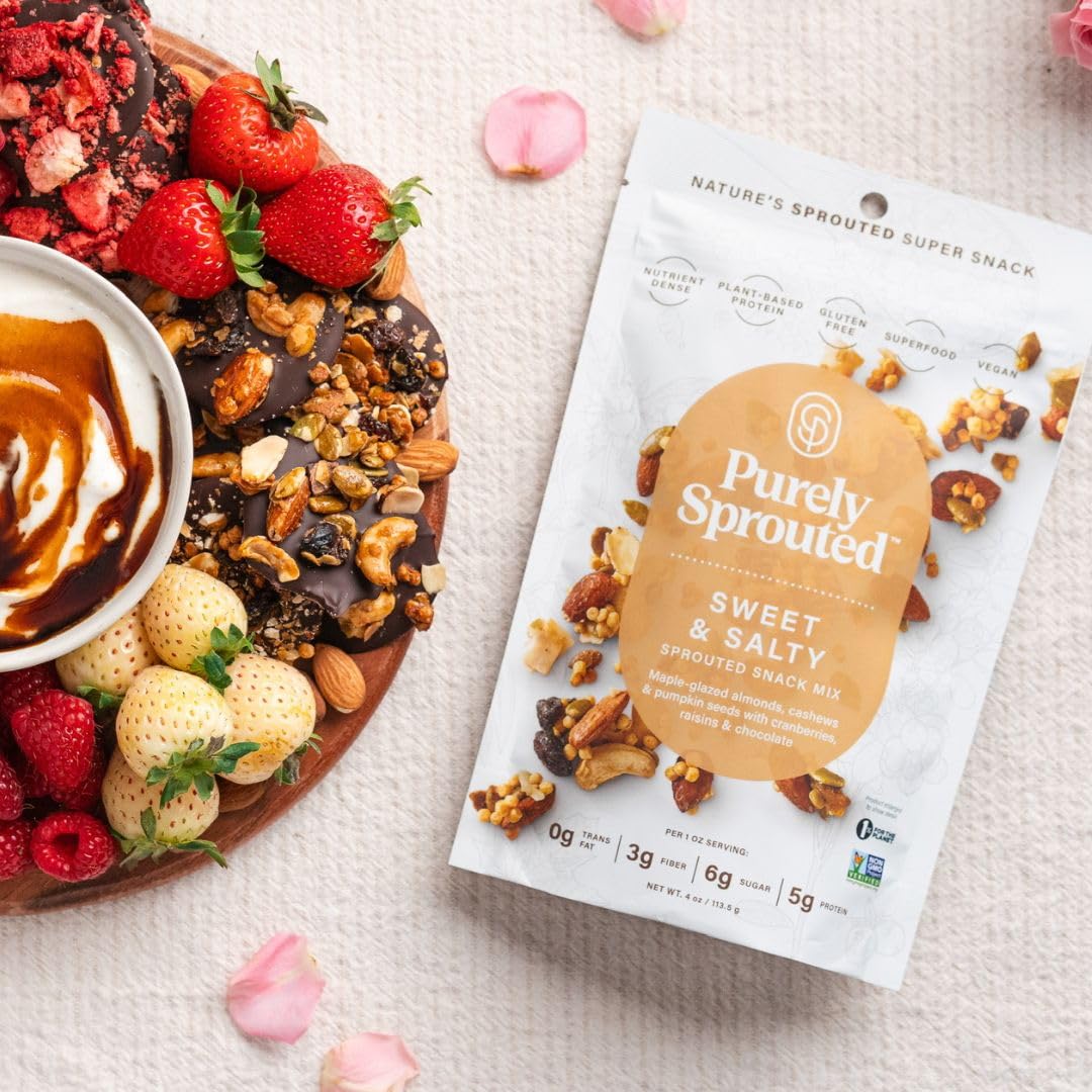 Kids enjoy Purely Sprouted Sweet & Salty in a lunchbox.