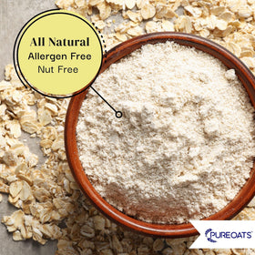 PureOats oat groats in a jar for wholesome meals