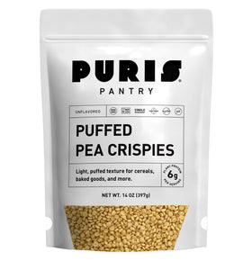 PURIS Puffed Pea Crispies for bars and clusters deliver light, protein-rich texture.