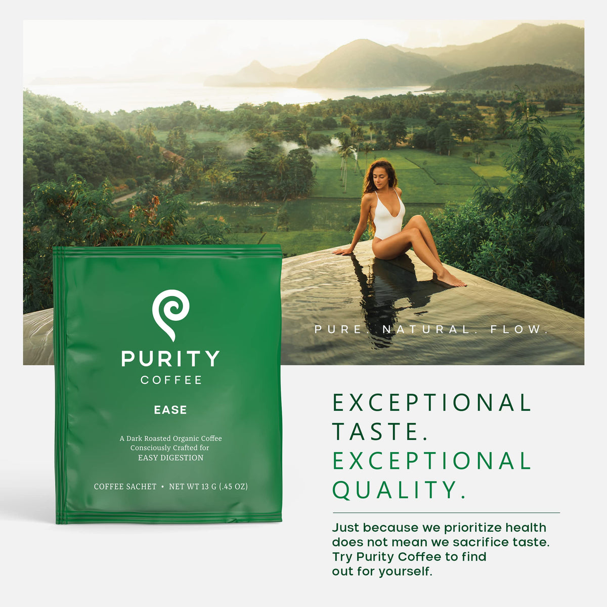 Purity Coffee EASE daily-use cup for mornings or commutes