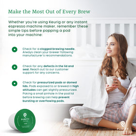 Regeneratively farmed and Rainforest Alliance certified packaging.