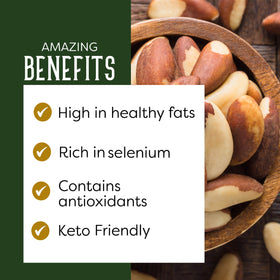 Puroraw Brazil nuts closeup texture, buttery crunch ideal for snacking.
