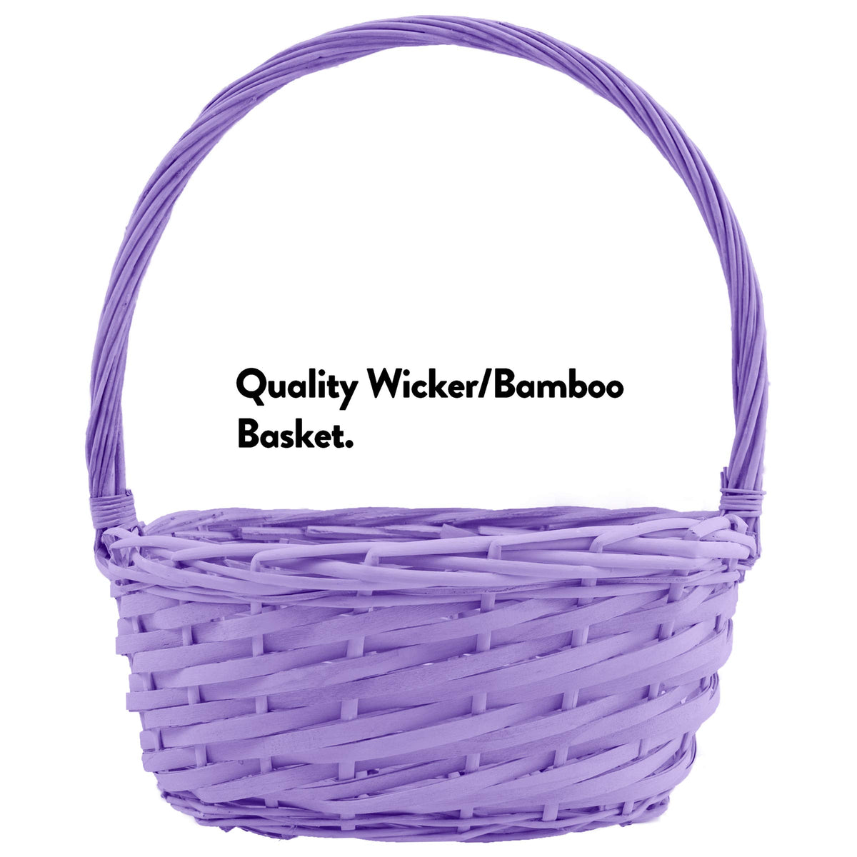 Purple Easter Basket gift packaging demonstrates a gift-ready presentation.