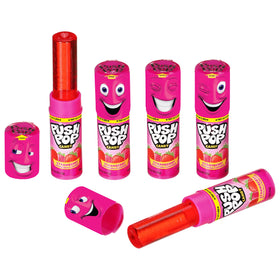 Push Pop Colorfest Pink lollipops brighten pink-themed parties as decor and treats.