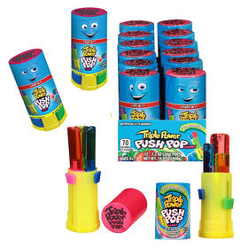 Push Pop Triple Power bundled packaging, ideal for party favors and bulk gifts.