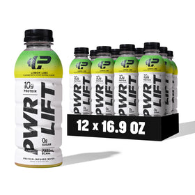 PWR LIFT lemon-lime bottle with refreshing hydration and 10g protein