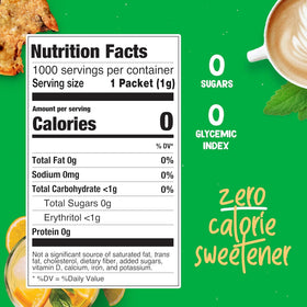 Pyure Organic Stevia Packets in a baking setup for sugar-free dessert ideas.