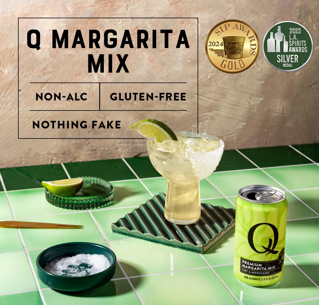 Q MARGARITA MIX idea for cocktails and mocktails