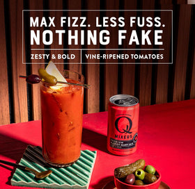Q MIXERS 7.5 oz can pack 24, ideal for gatherings.
