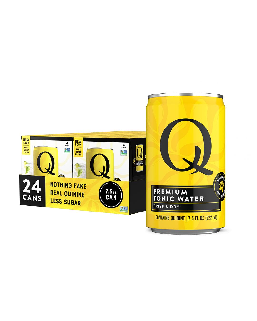 Q TONIC WATER real quinine and agave for refined cocktails.