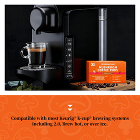QIN SHAN TANG coffee with 132 mg caffeine per serving for focused mornings