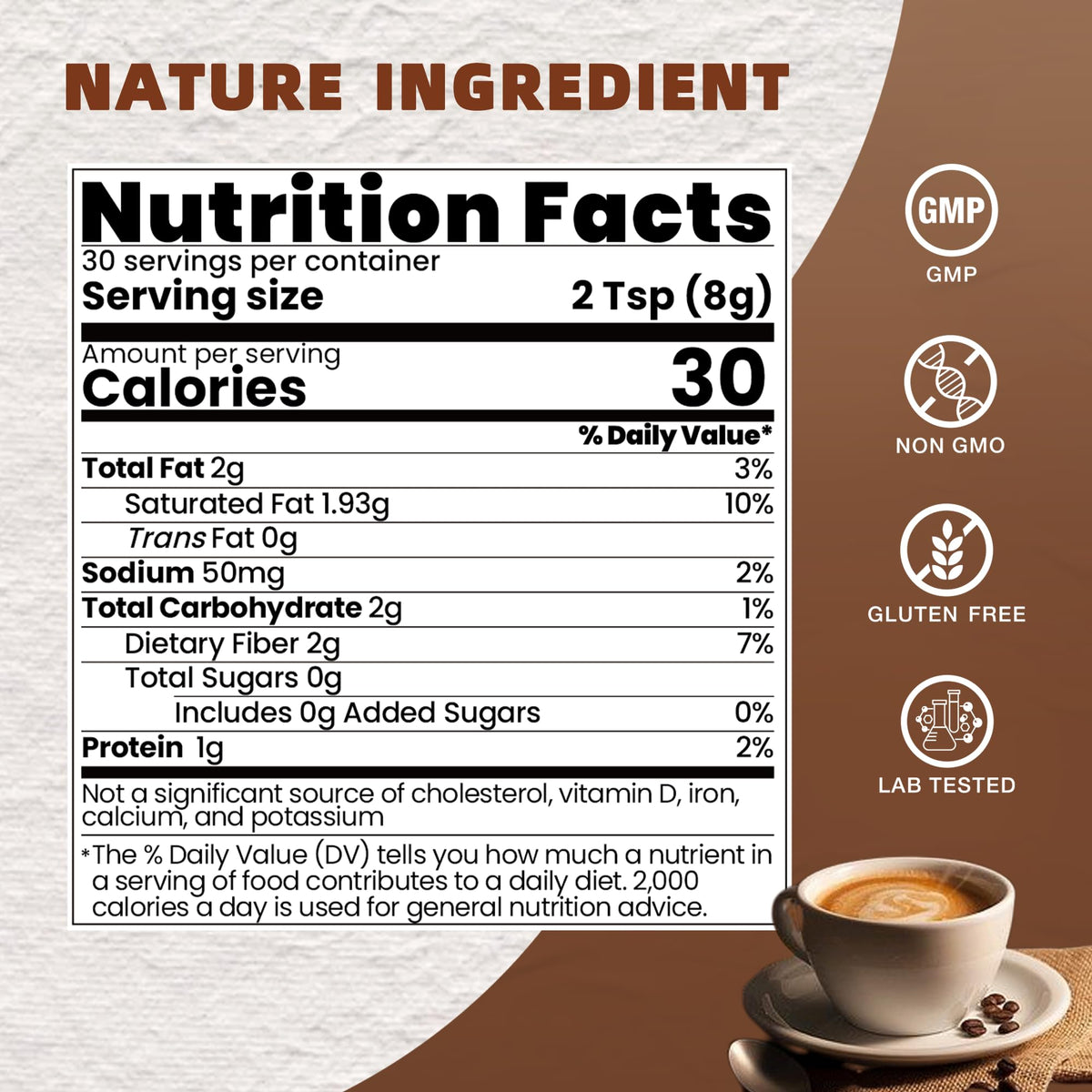 QIN SHAN TANG Mushroom Coffee ingredients visual highlights ten extract blends.