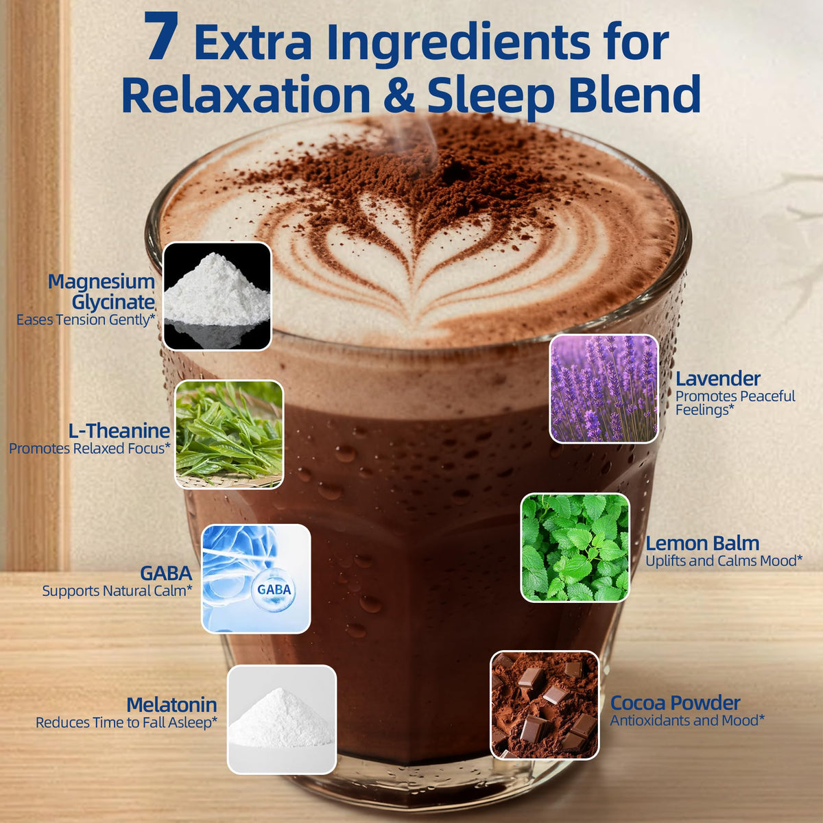 Qin Shan Tang Mushroom Hot Cocoa spoon-dispense for easy evening serving