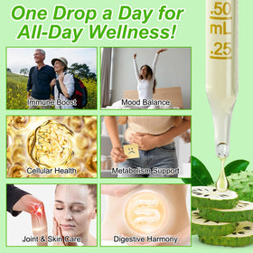 QJCWXIAOX soursop liquid drop dropper dispense for convenient use