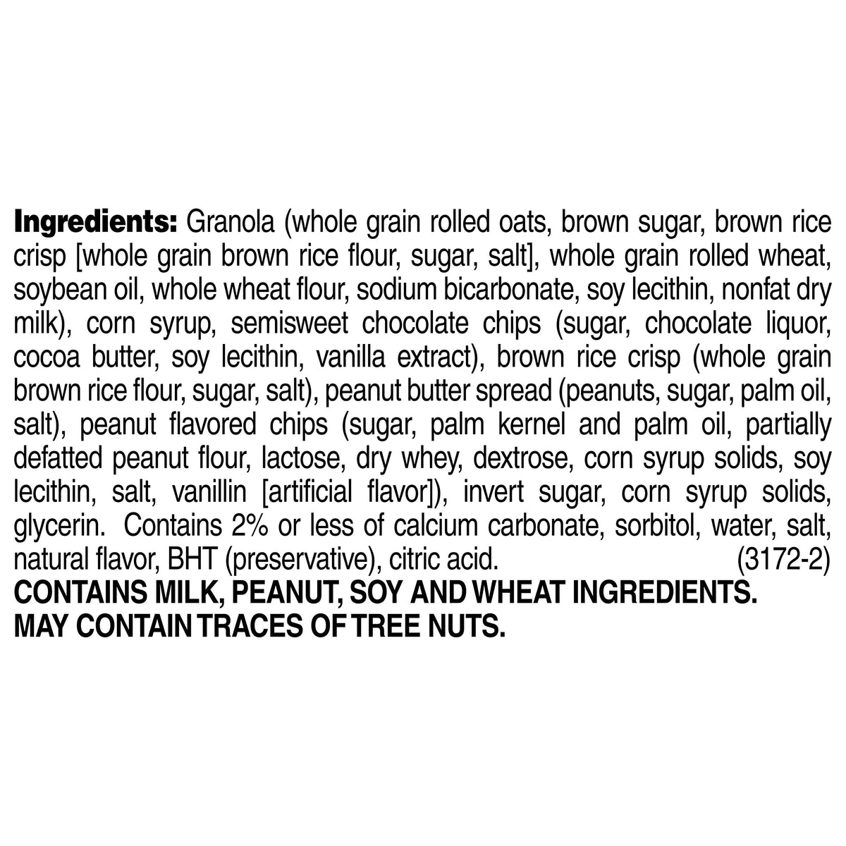 Quaker Chewy Granola Bars contain no artificial preservatives or colors, ideal for families seeking simple ingredients