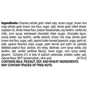 Quaker Chewy Granola Bars contain no artificial preservatives or colors, ideal for families seeking simple ingredients