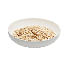 Quaker Quick Barley serving bowl image, ideal for fiber-rich family meals
