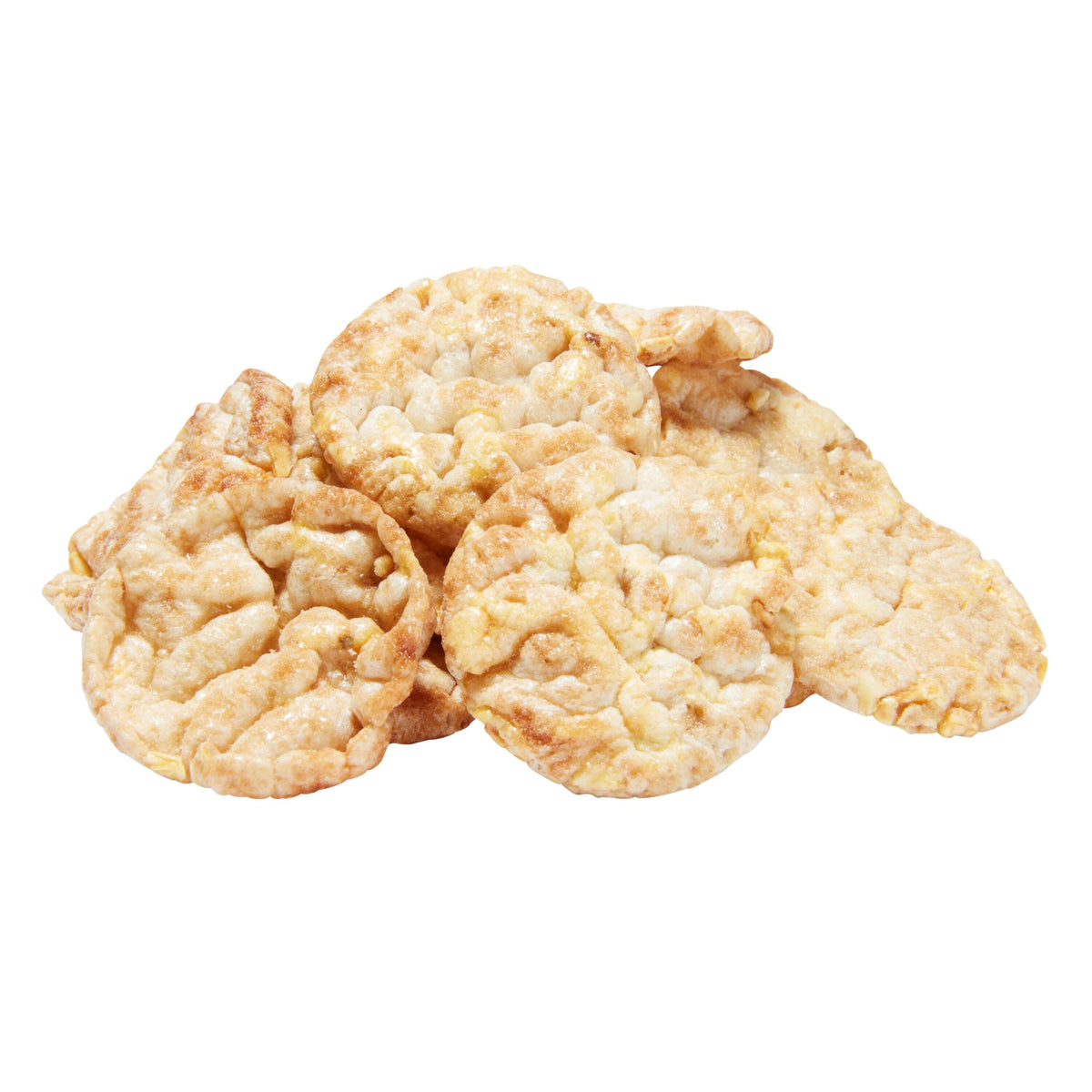 Quaker Rice Crisps Caramel snack served in a bowl, satisfying crunch.