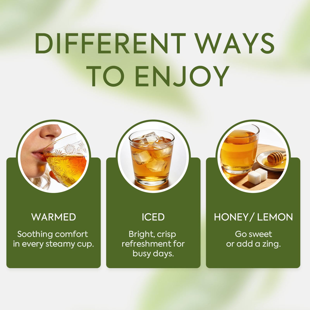 QualiLife Dandelion Leaf Tea detox concept image suggesting wellness support.