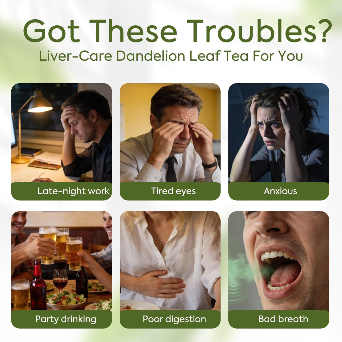 QualiLife Dandelion Leaf Tea raw leaves close-up highlighting natural plant material.