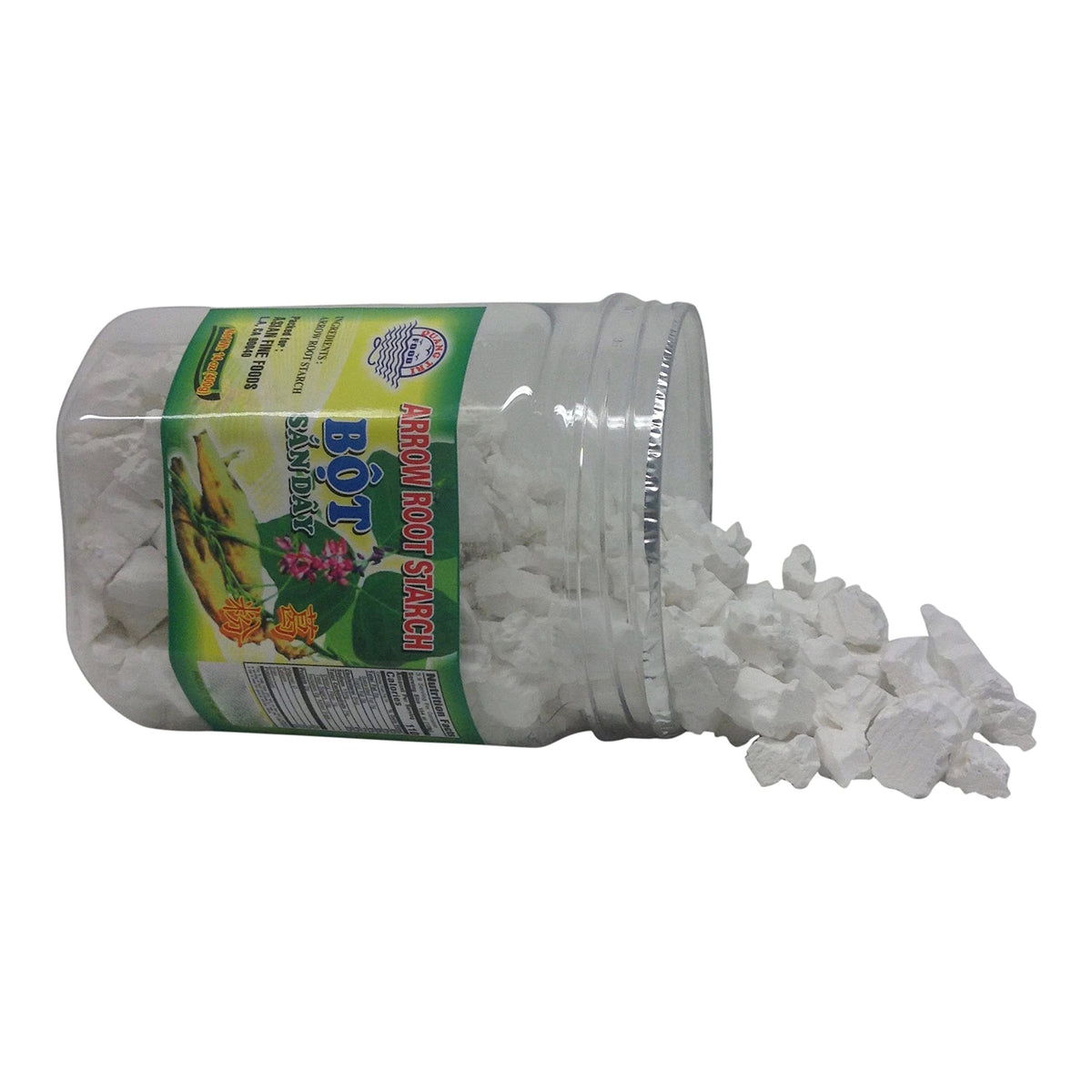 Quang Tri Arrowroot shows white color preserving bright glazes