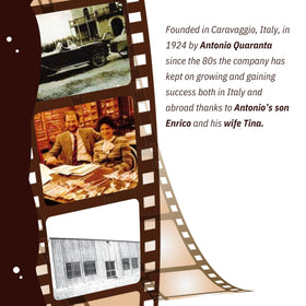 Quaranta Italian craft banner highlighting handmade torrone tradition