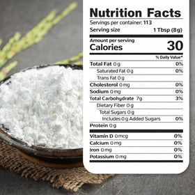 Quay Naturals corn starch powder provides a smooth, lump-free texture for sauces.