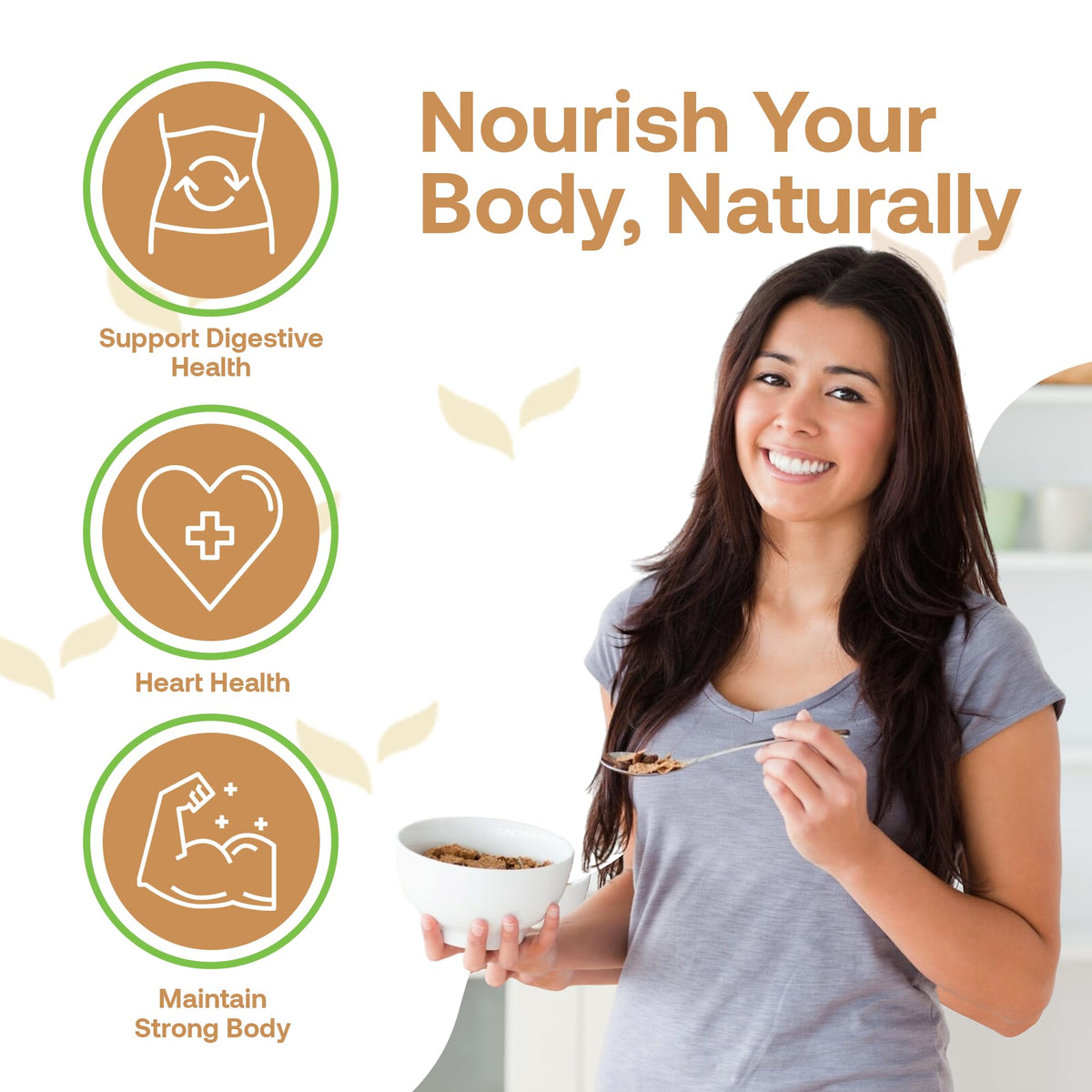 Quay Naturals ground flaxseed versatility for smoothies, yogurt, and baking