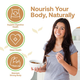 Quay Naturals ground flaxseed versatility for smoothies, yogurt, and baking