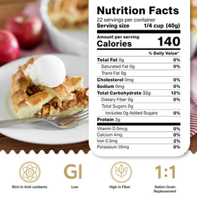 Quay Naturals gluten-free sorghum flour in a bowl for pancakes.