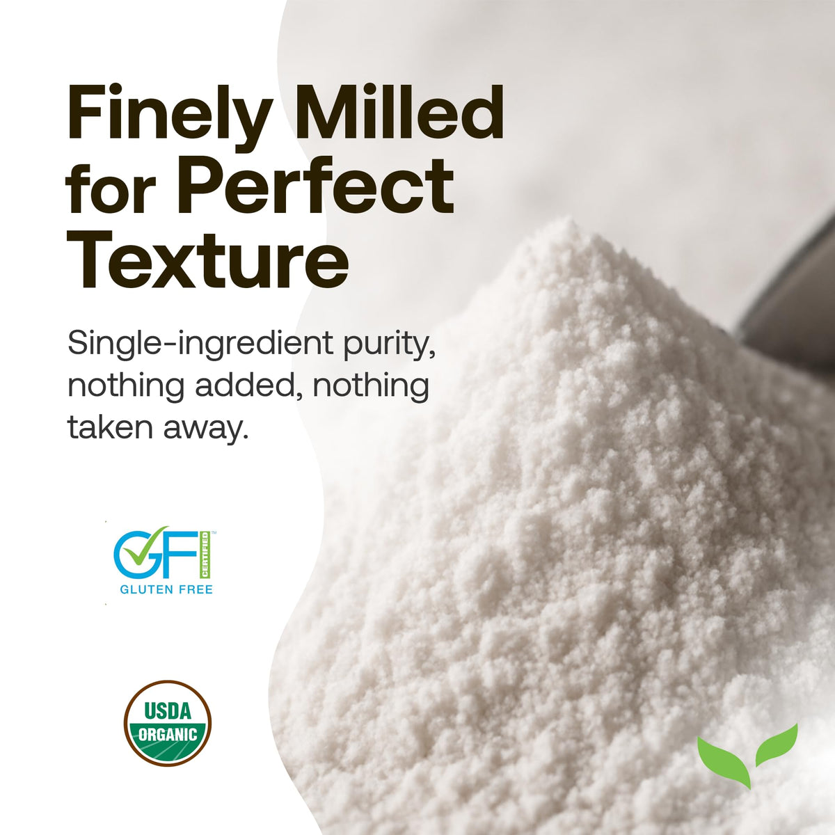 Quay Naturals rice flour for noodle dough and breading applications